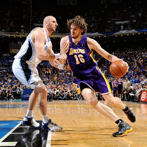 Pau Gasol Career Stats With The Lakers .